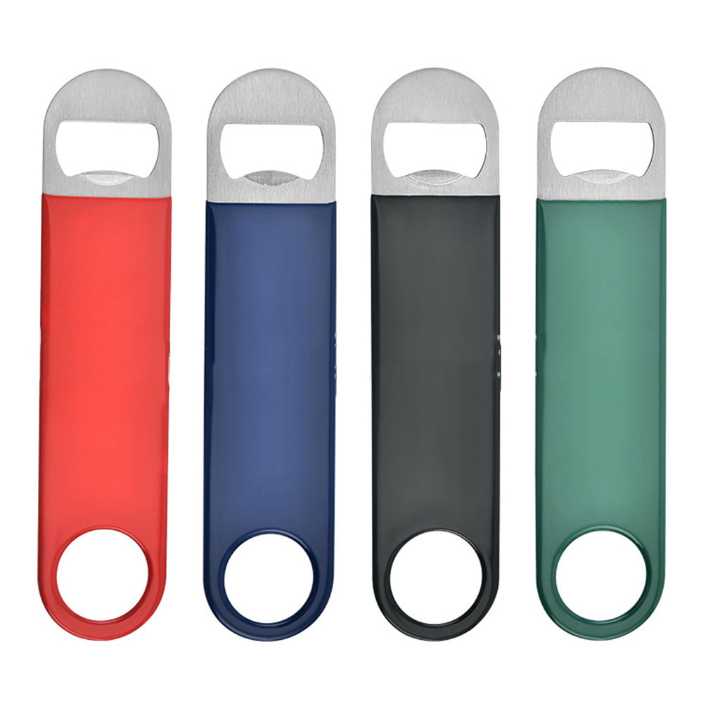Vinyl Wrapped Paddle Style Flat Bottle Opener