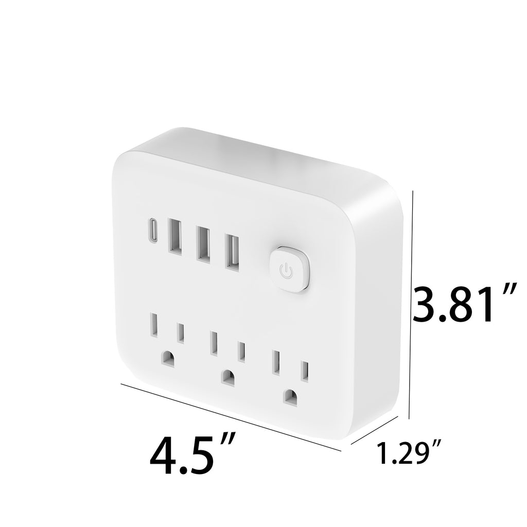 Multi-Port USB Mini Power Adapter