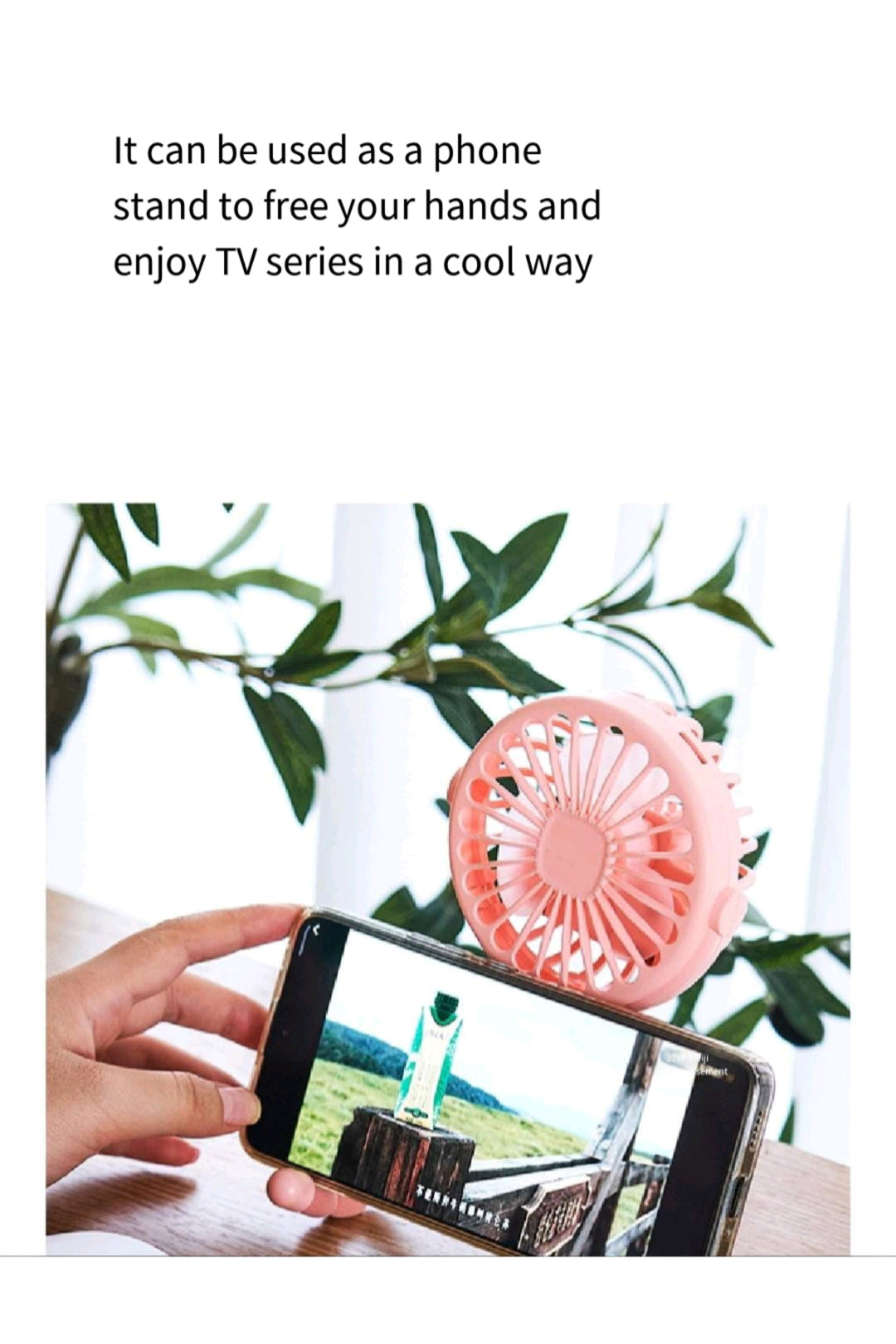 USB Charged Lithium Battery Octopus Mini Fan
