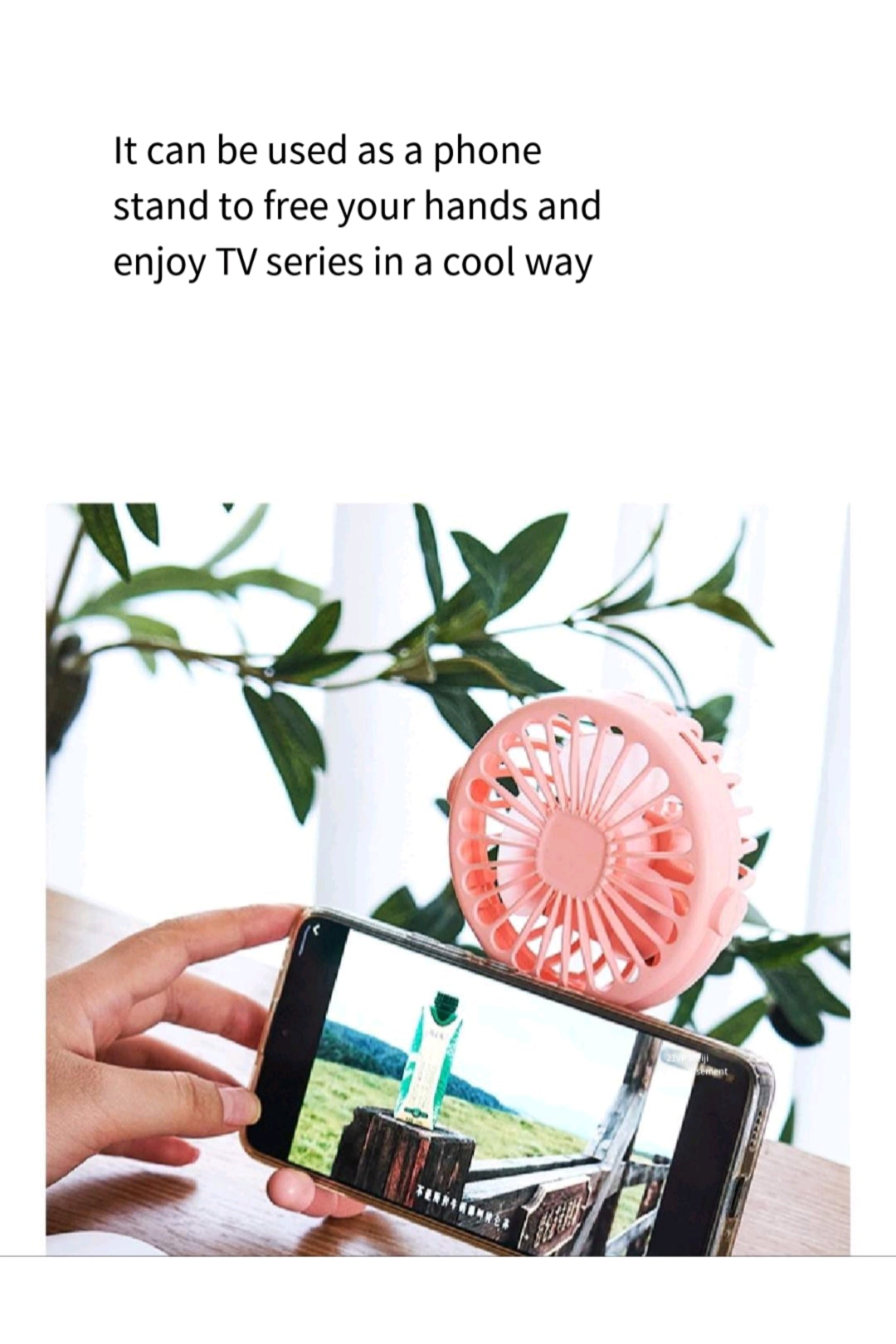 USB Charged Lithium Battery Octopus Mini Fan