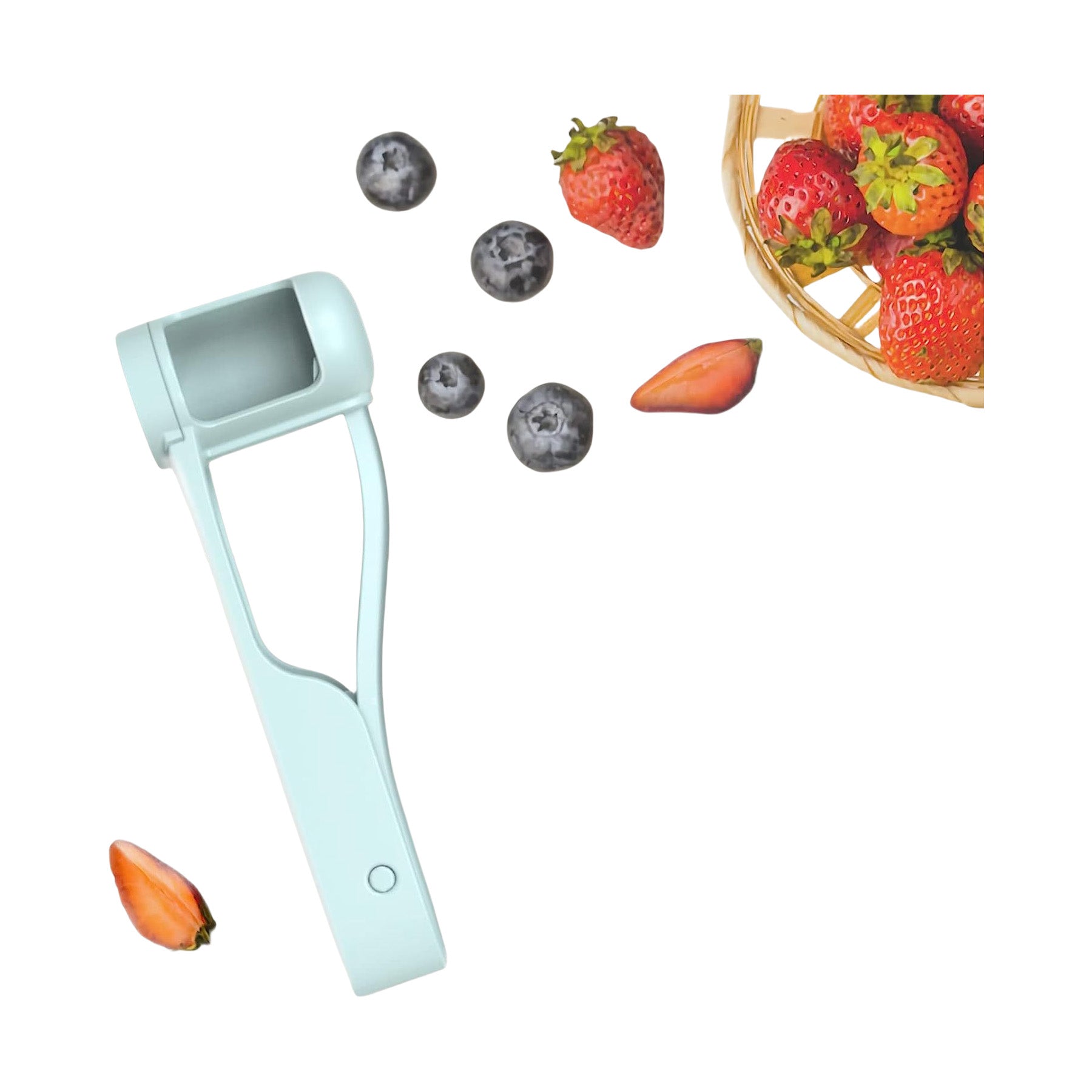 Handheld Cross-Blade Fruit Cutter
