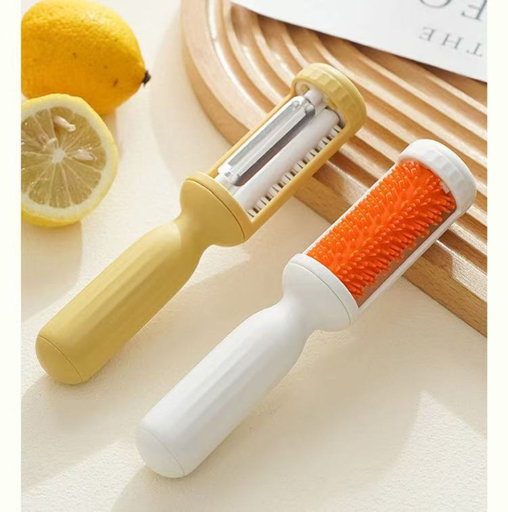Multifunctional Scrubbing And Peeling Knife
