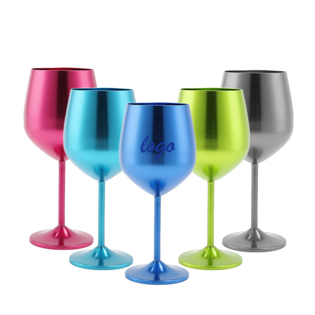 Aluminium Wine Glasses