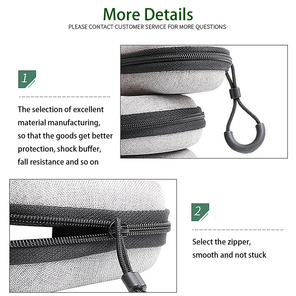 Hard Case EVA Data Cable Storage Bag