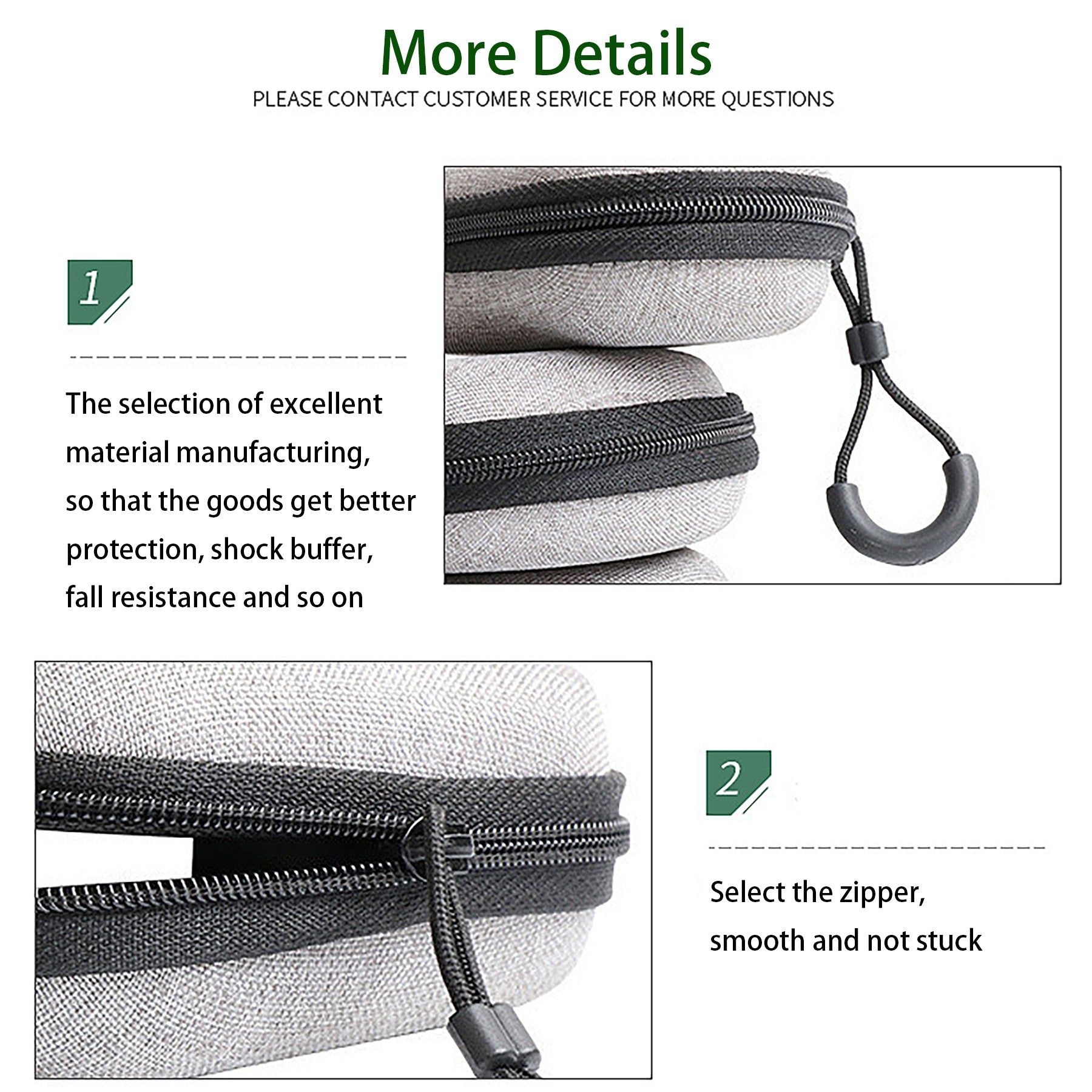 Hard Case EVA Data Cable Storage Bag