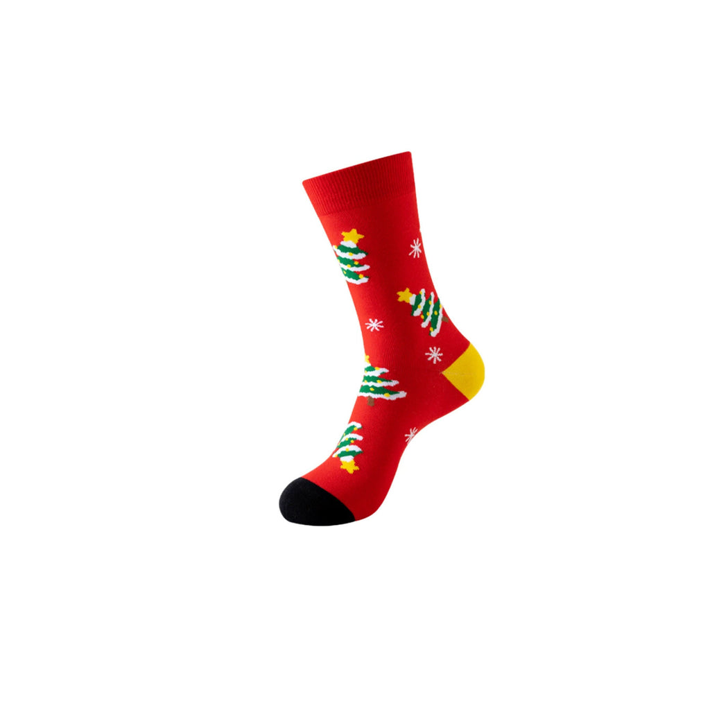 Custom Cotton Christmas Crew Socks