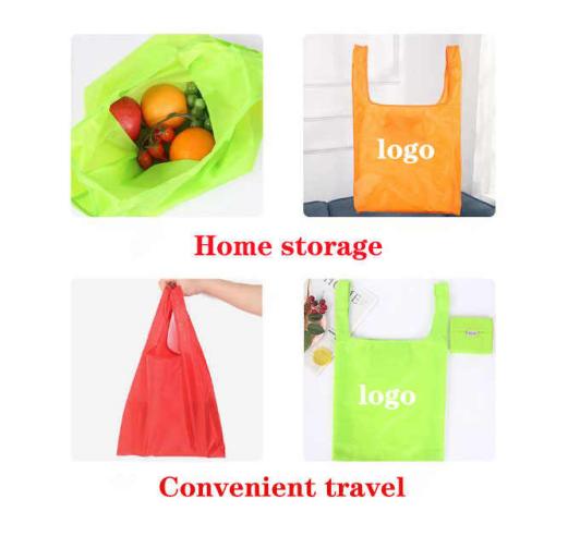 Wholesale Custom Reusable Folding Shopping Bags Storage Bag