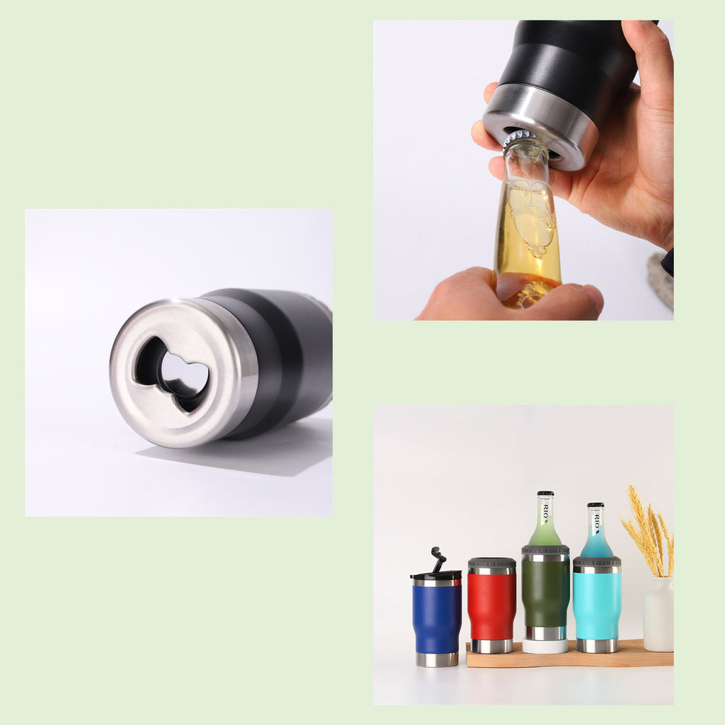 304 Stainless Steel Double-Layer Bottle Opener