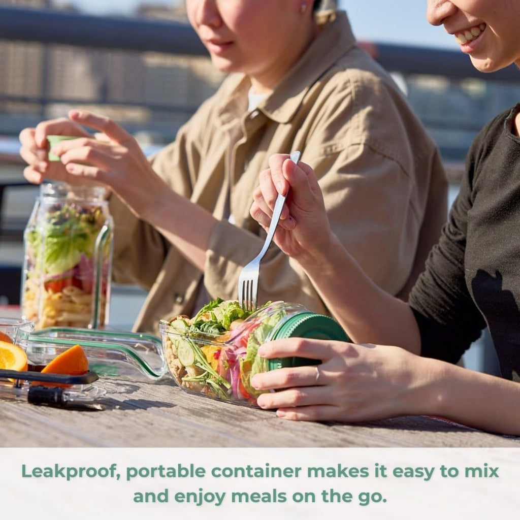 Salad Jars With Lids Lids Meal Prep