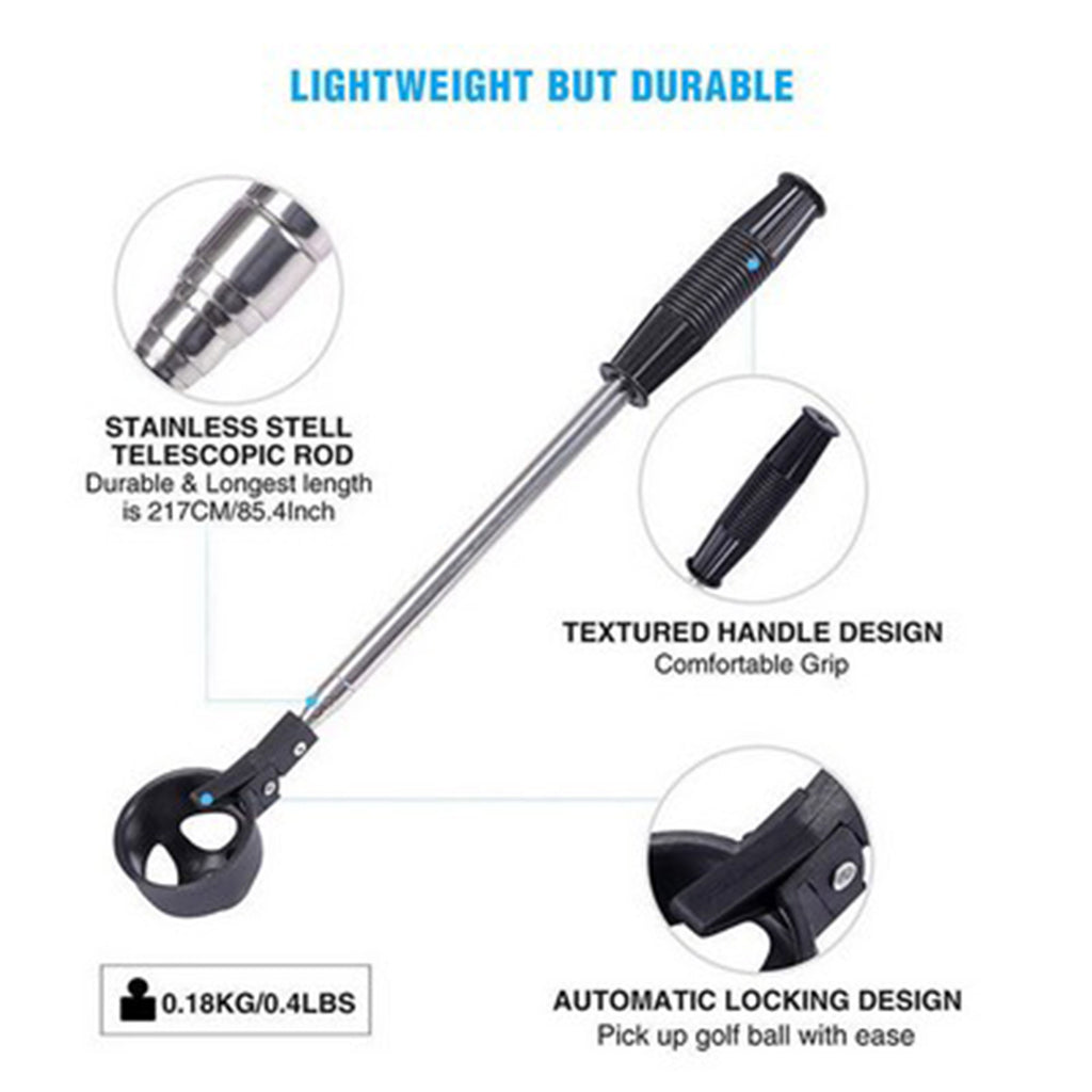 Extendable Golf Ball Retriever Picker