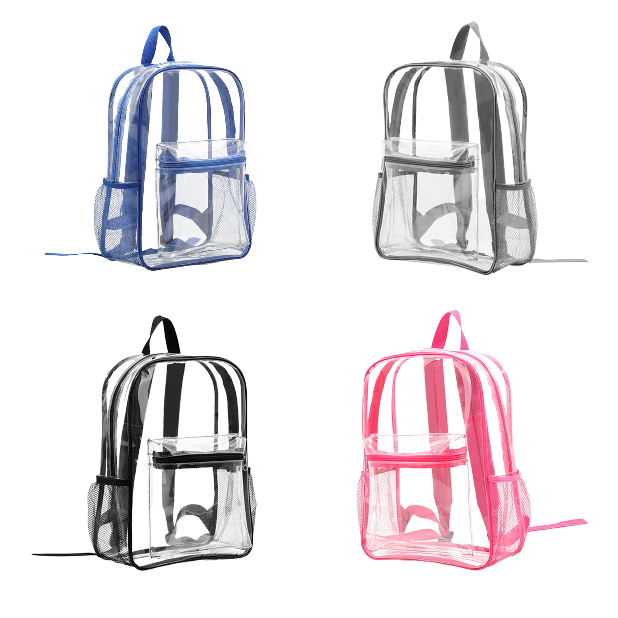 Clear Transparent Pvc School Backpack